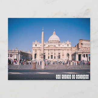 Postal Basílica de San Pedro en la Ciudad del Vaticano