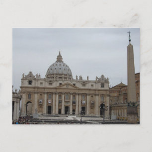 Postal Basílica de San Pedro y Plaza del Vaticano