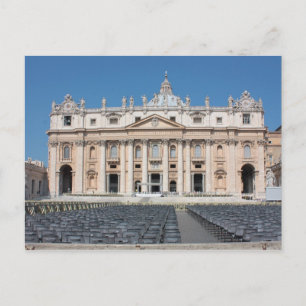 Postal Basílica de San Pietro, Ciudad del Vaticano, Roma,