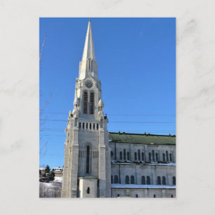 Postal Basílica de Santa Ana de Beaupre, Quebec, Canadá