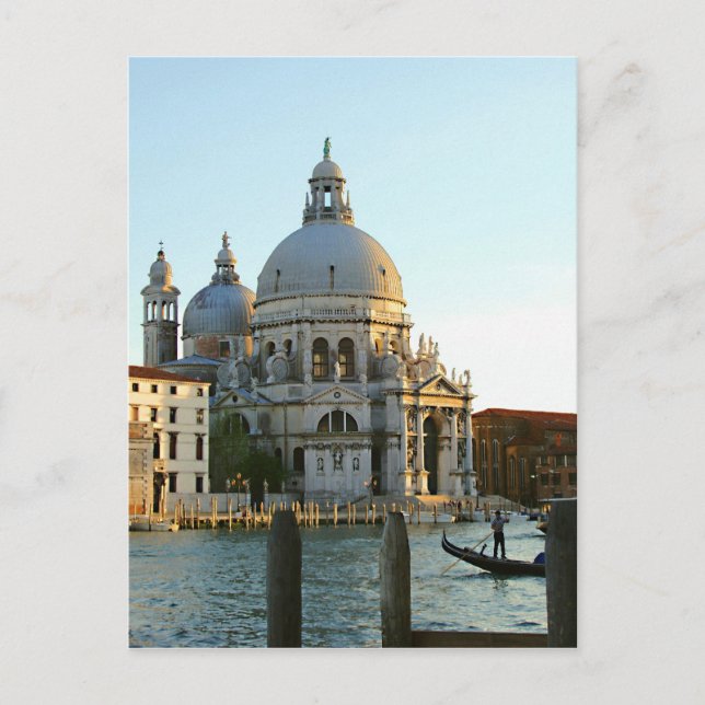 Postal Basílica de Santa Maria della Salute (Anverso)