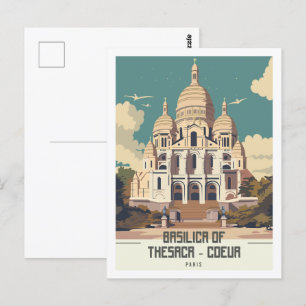 Postal Basílica de Thesaca Coeur Paris Travel Place