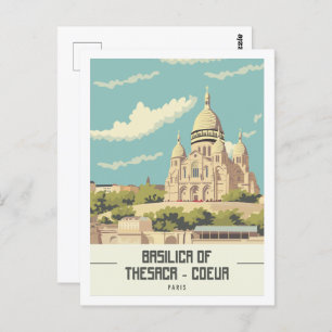 Postal Basílica de Thesaca Coeur Paris Travel Place