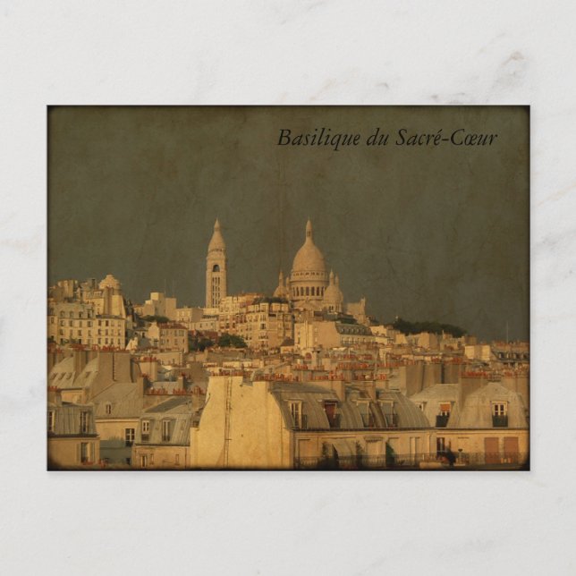 Postal Basílica del Sagrado Corazón (Anverso)