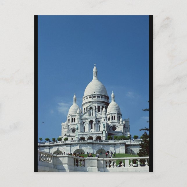 Postal Basílica del Sagrado Corazón (Anverso)