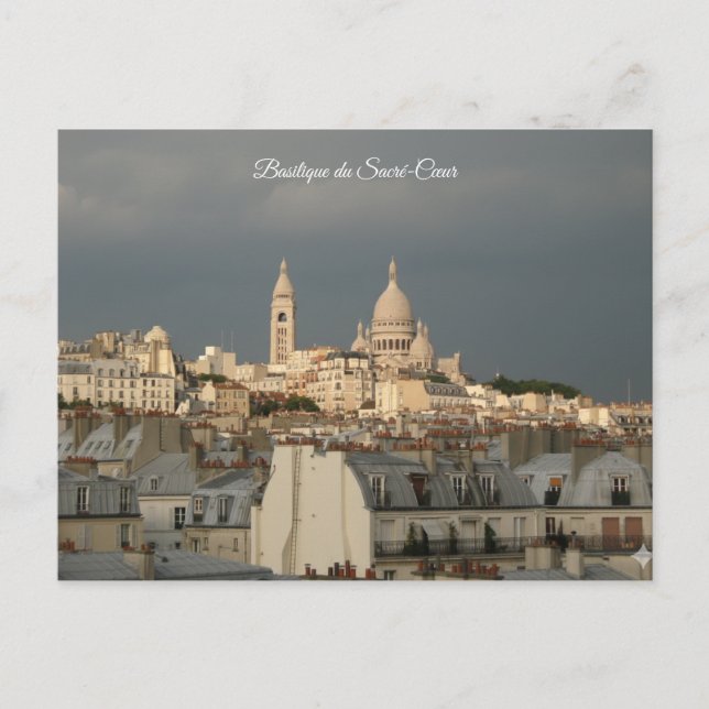 Postal Basílica del Sagrado Corazón (Anverso)