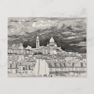 Postal Basílica del Sagrado Corazón