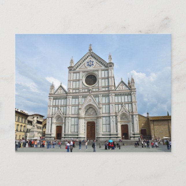 Postal Basílica Santa Croce (Anverso)