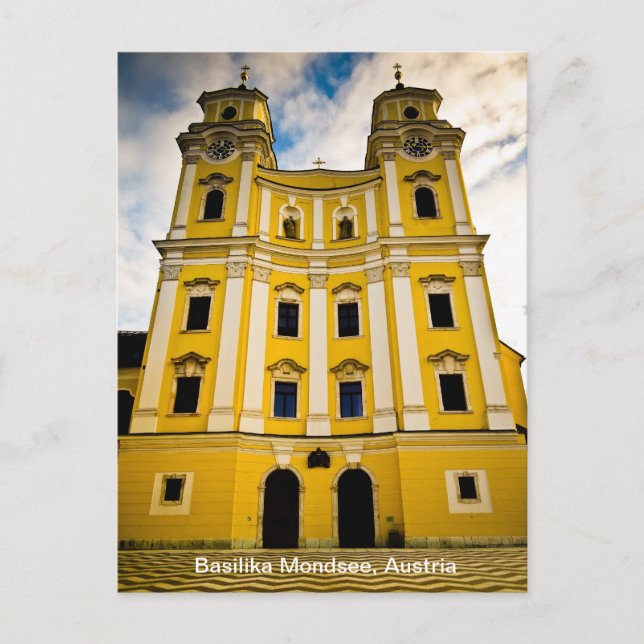 Postal Basilika Mondsee, Austria (Anverso)