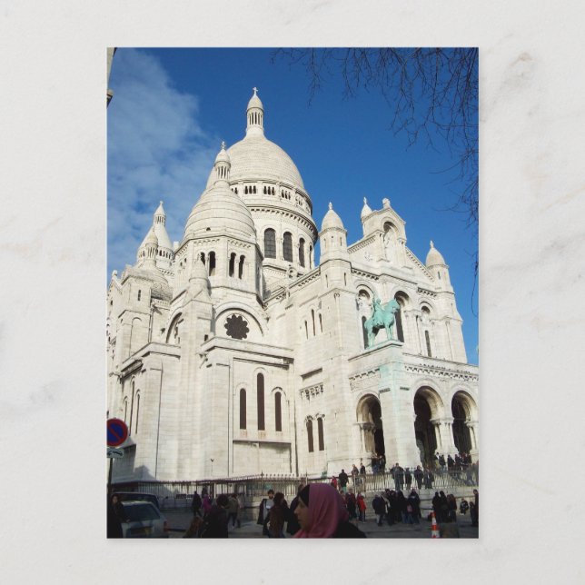 Postal Basilique du Sacre-Coeur (Anverso)