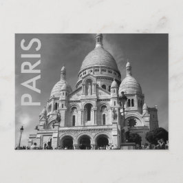Postal Basilique du Sacré-Coeur Paris Francia Postcard