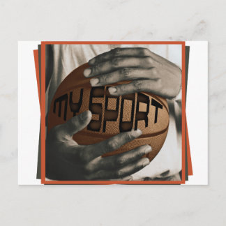 POSTAL BASKETBALL HUG - MI DEPORTE - REGALOS