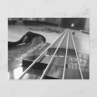 Postal Bass en negro