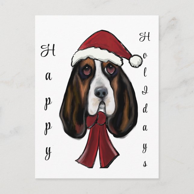 Postal Basset Hound (Anverso)