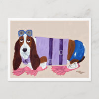 Basset Hound con Aletas
