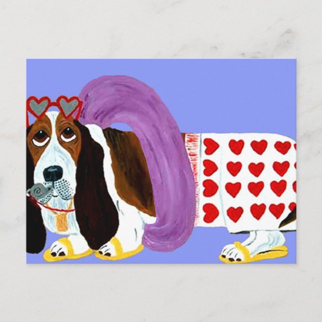 Postal Basset Hound Lifeguard (Anverso)