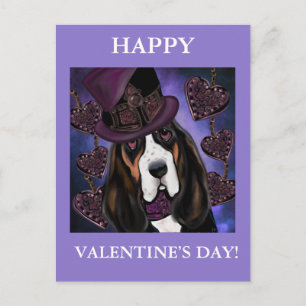Postal Basset Hound STEAMPUNK