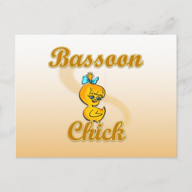 Postal Bassoon Chick (Anverso)