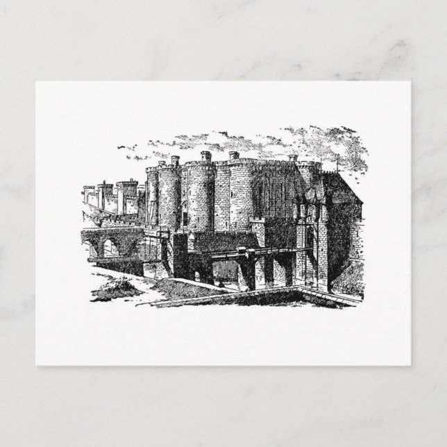 Postal Bastille Fotress (Anverso)
