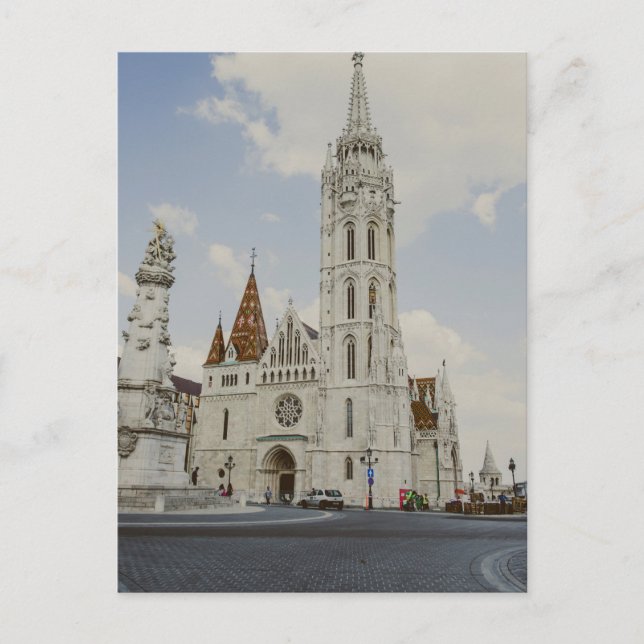 Postal Bastión de pescadores, Budapest (Anverso)