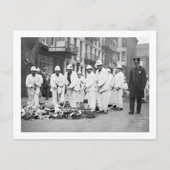 Postal Basura protegida, 1911 (Anverso)