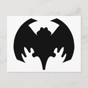 Postal Bat Black The MUSEUM Zazzle Gifts
