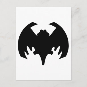 Postal Bat Black The MUSEUM Zazzle Gifts