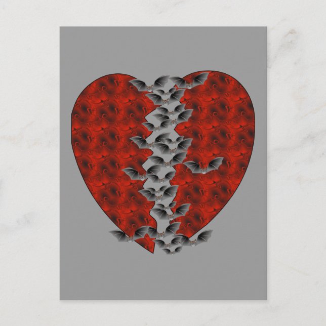 Postal Bat Heart (Anverso)