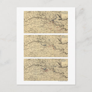 Postal Batalla de Chancellorsville