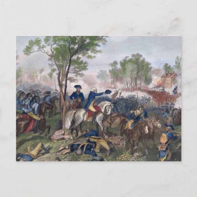 Postal Batalla de Eutaw Springs (Anverso)