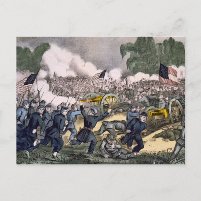 Postal Batalla de Gettysburg (Anverso)