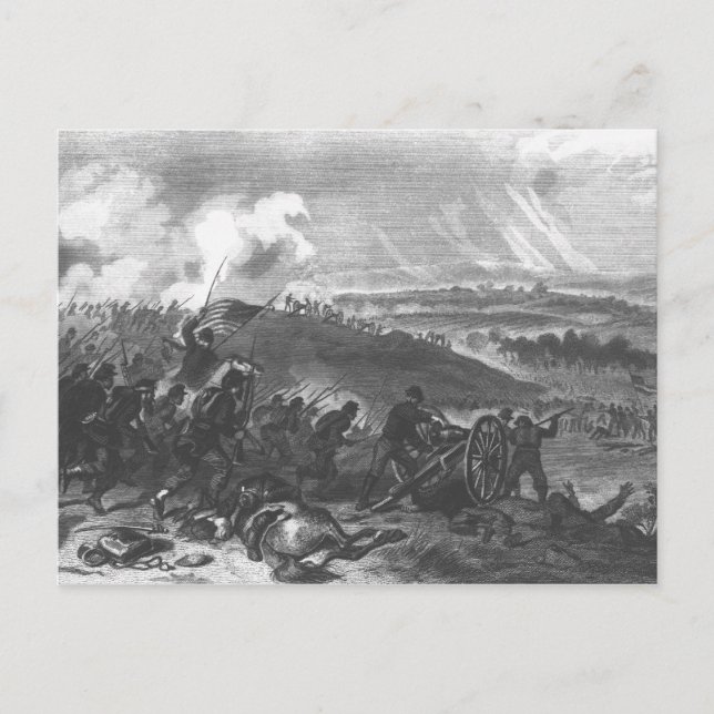 Postal Batalla de Gettysburg (Anverso)