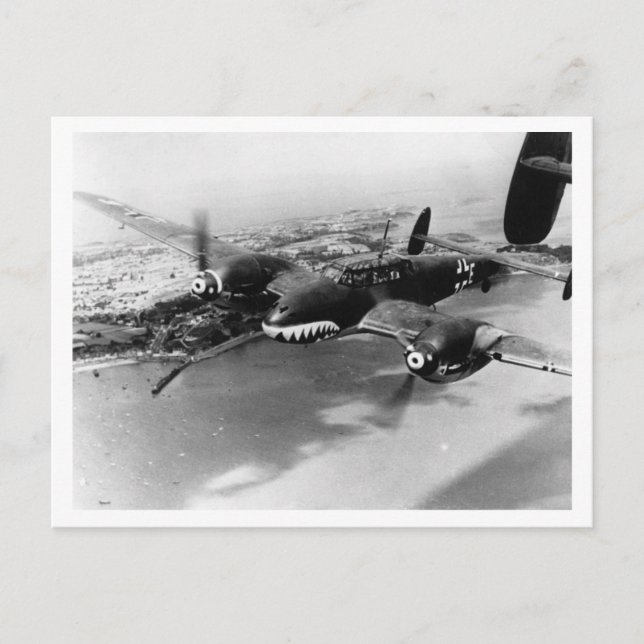 Postal Batalla de Gran Bretaña y The Blitz: #11 ¡Zerstoer (Anverso)