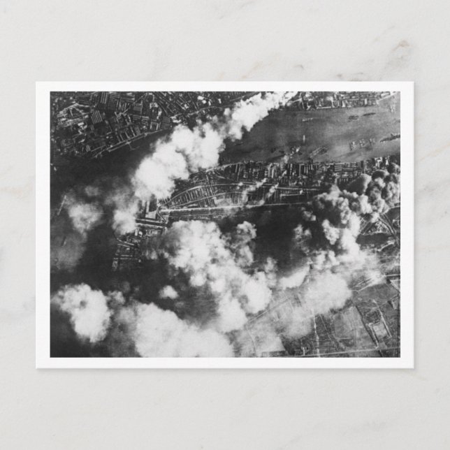 Postal Batalla de Gran Bretaña y The Blitz: #19 puntos en (Anverso)