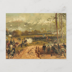 Postal Batalla de guerra civil estadounidense contra la m