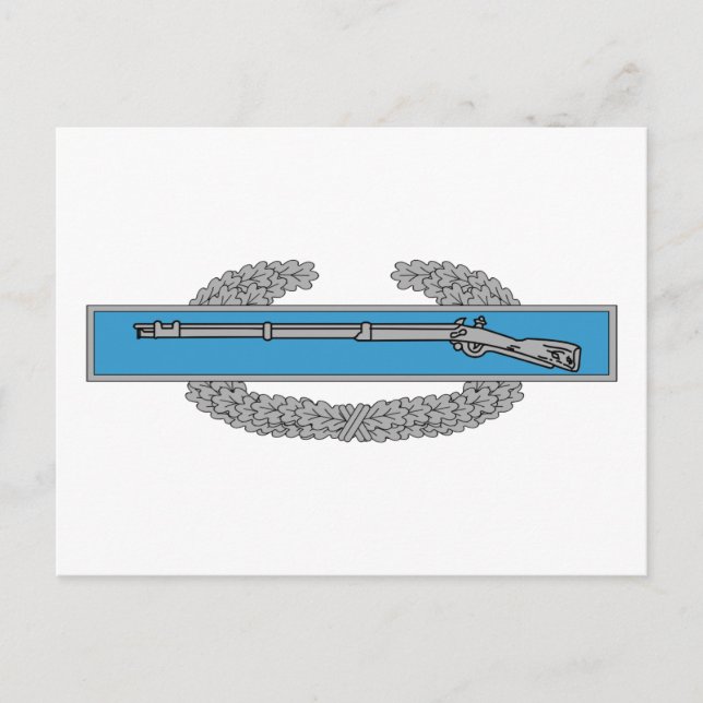 Postal Batalla de Infantería de Combate Veterano del Ejér (Anverso)