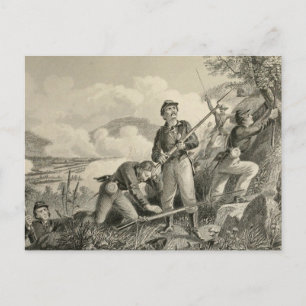 Postal Batalla de la incursión misionera