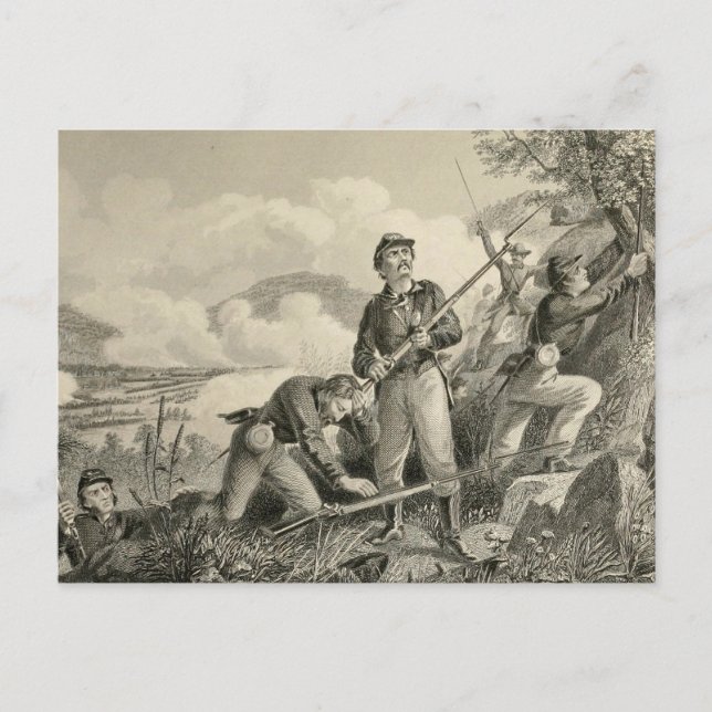 Postal Batalla de la incursión misionera (Anverso)