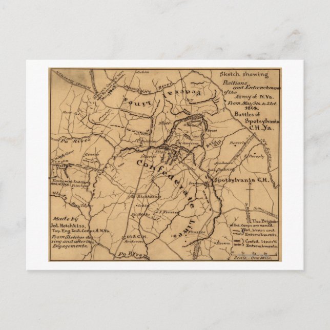 Postal Batalla de la naturaleza - Panorámica de la guerra (Anverso)