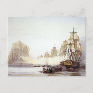 Postal Batalla de la roca del diamante