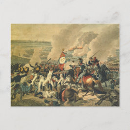 Postal Batalla de Leipzig