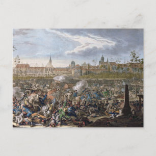 Postal Batalla de Leipzig, 19 de octubre de 1813