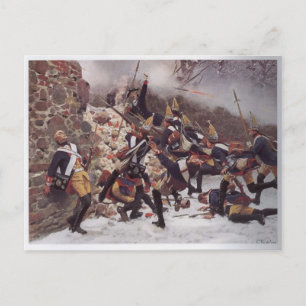 Postal Batalla de Leuthen