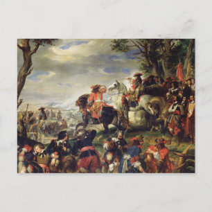 Postal Batalla de Marsella, 4 de octubre de 1693, 1837