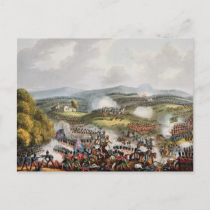 Postal Batalla de Quatre Bras, 16 de junio de 1815, de 'T