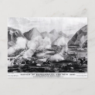 Postal Batalla de Sacramento