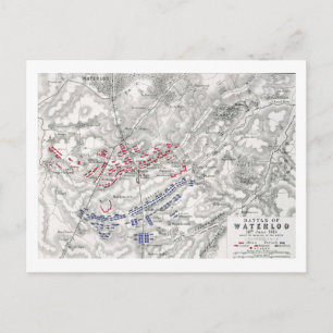 Postal Batalla de Waterloo, 18 de junio de 1815, primera 