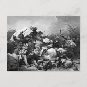 Postal Batalla del Campo Bosworth