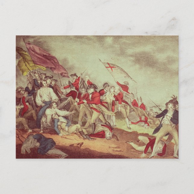 Postal Batalla en Bunker's Hill (Anverso)