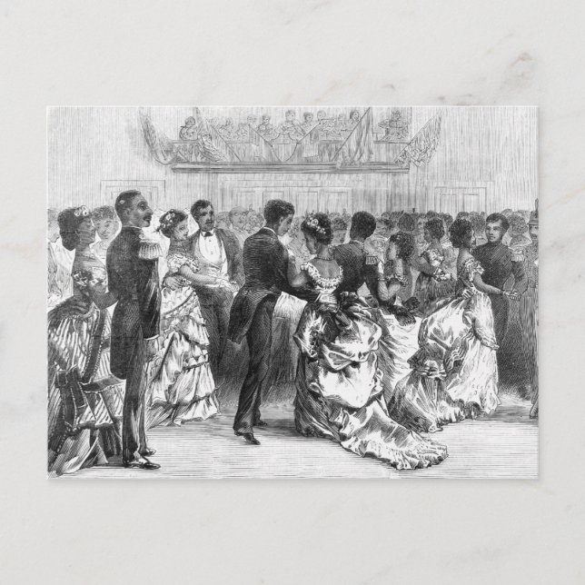 Postal Batalla militar afroamericana (Anverso)